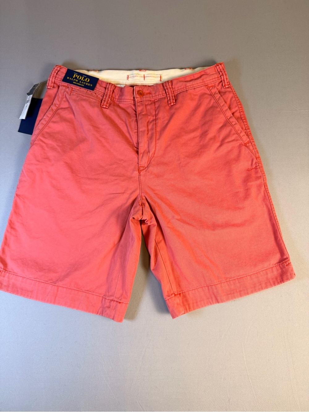 Ralph Lauren Men’s Relaxed Fit Red Shorts Size 32 NWT